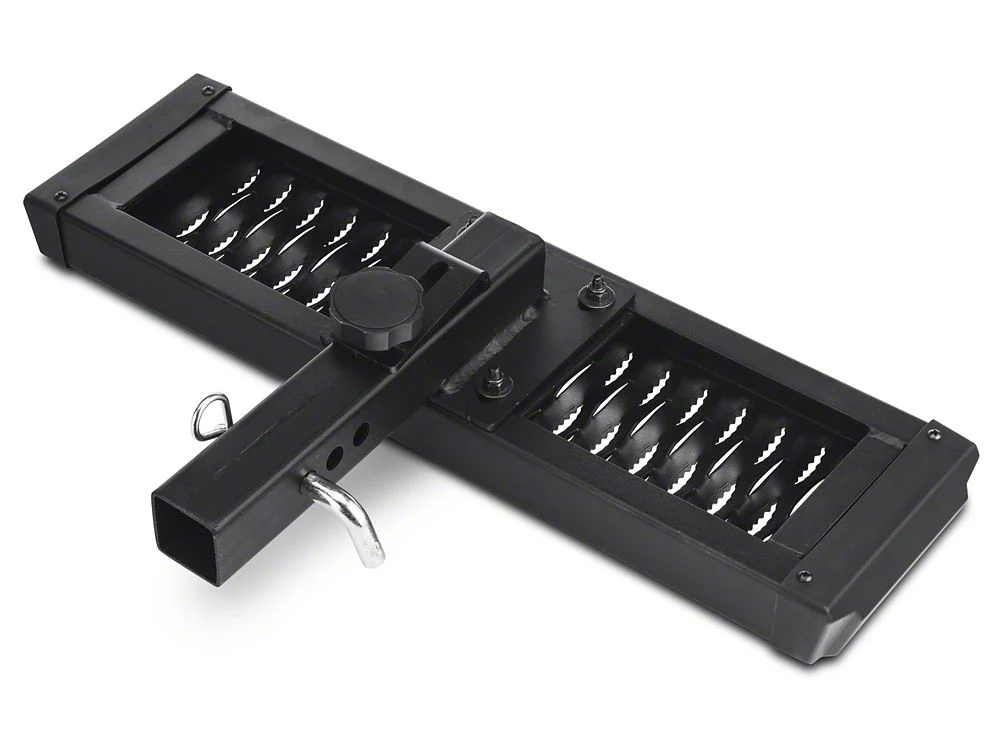 RedRock Aluminum Hitch Step for 2-Inch Receiver; Black (Universal; Some Adaptation May Be Required) - Image 2