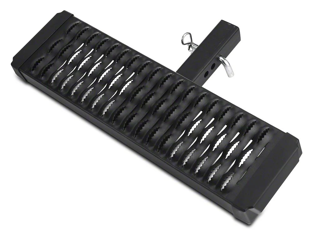 RedRock Aluminum Hitch Step for 2-Inch Receiver; Black (Universal; Some Adaptation May Be Required) - Image 2