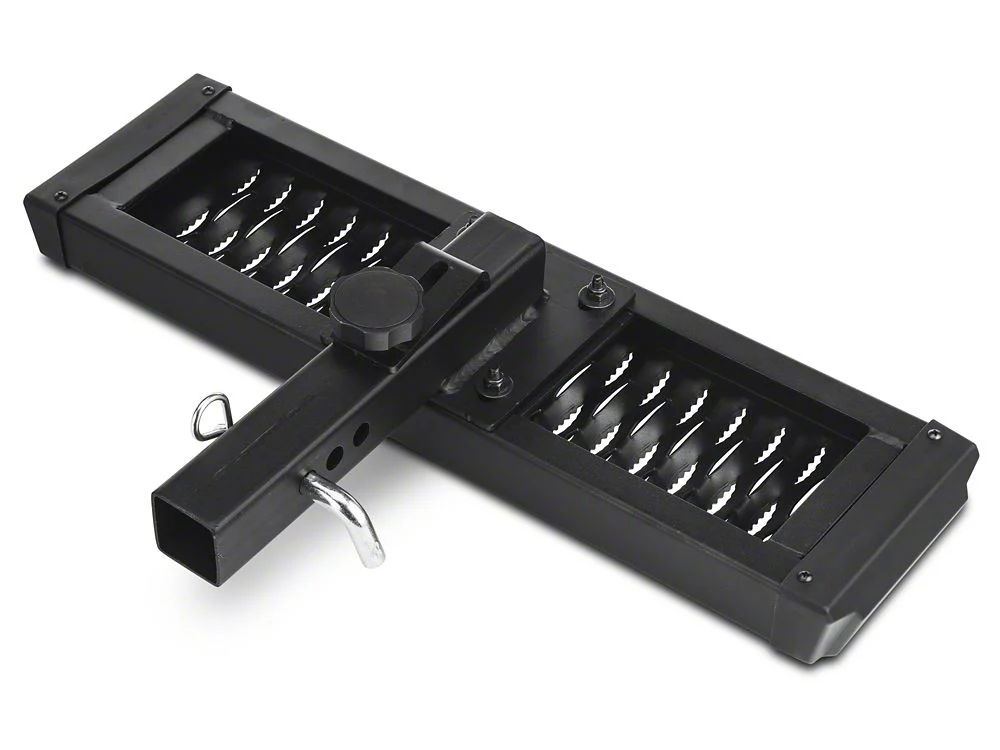 RedRock Aluminum Hitch Step for 2-Inch Receiver; Black (Universal; Some Adaptation May Be Required) - Image 3