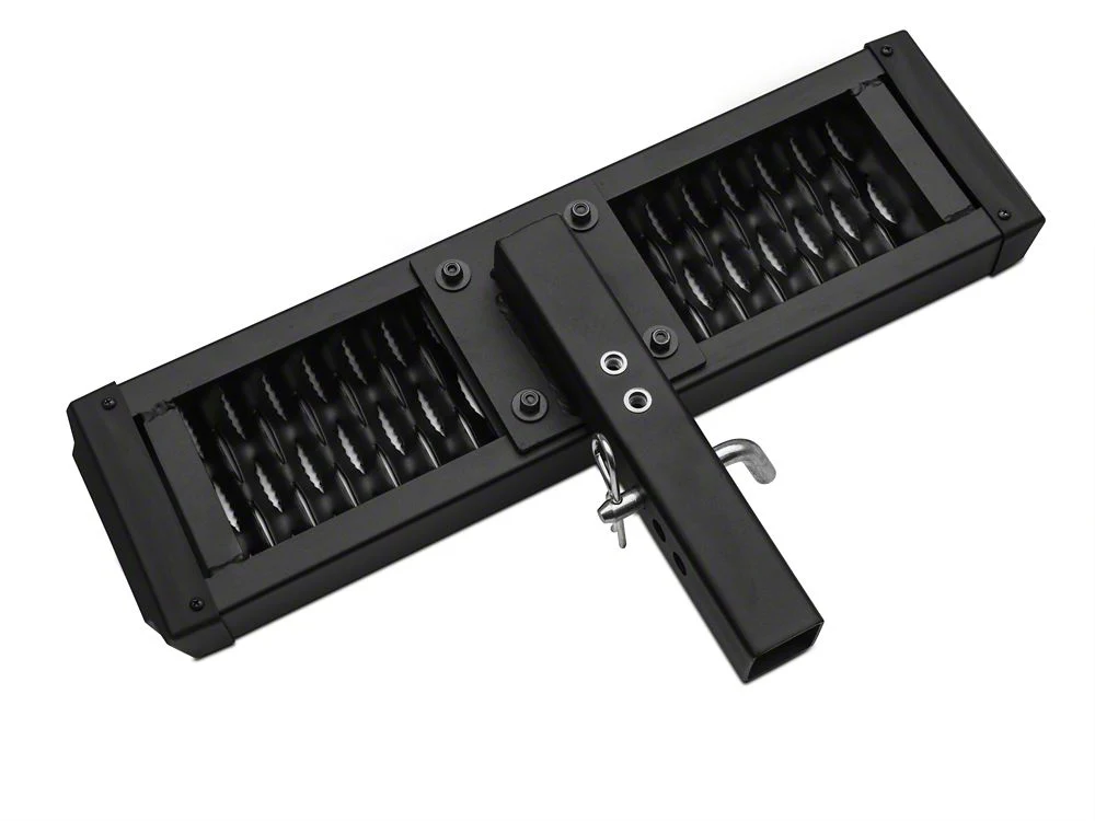 RedRock Aluminum Hitch Step for 2-Inch Receiver; Black (Universal; Some Adaptation May Be Required) - Image 3