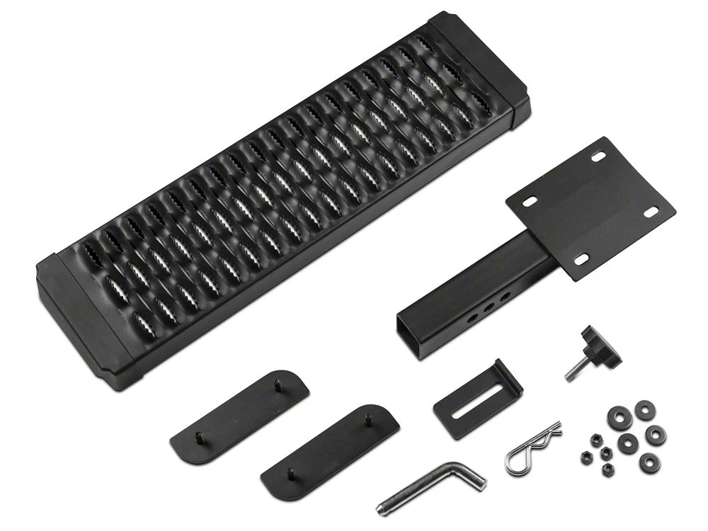 RedRock Aluminum Hitch Step for 2-Inch Receiver; Black (Universal; Some Adaptation May Be Required) - Image 5