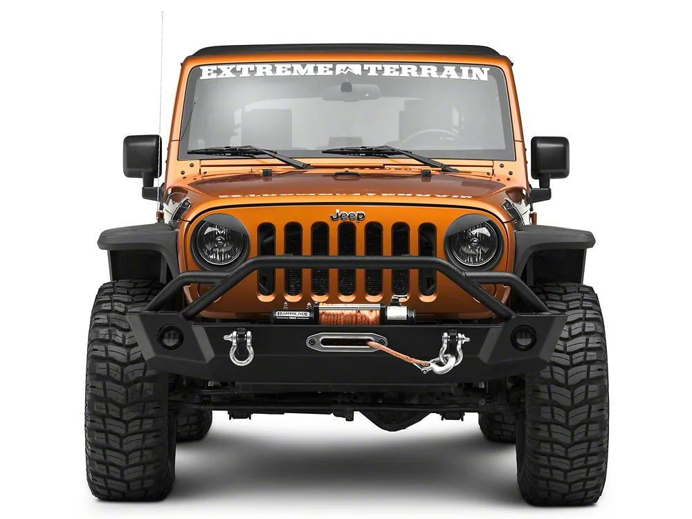 RedRock Angry Eyes Headlight Conversion; Black (07-18 Jeep Wrangler JK) - Image 3
