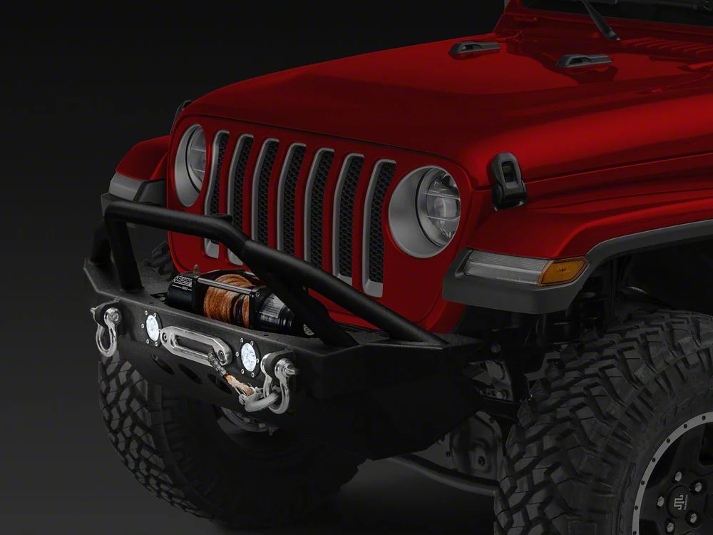 RedRock Approach Front Bumper with LED Lights (18-25 Jeep Wrangler JL) - Image 2