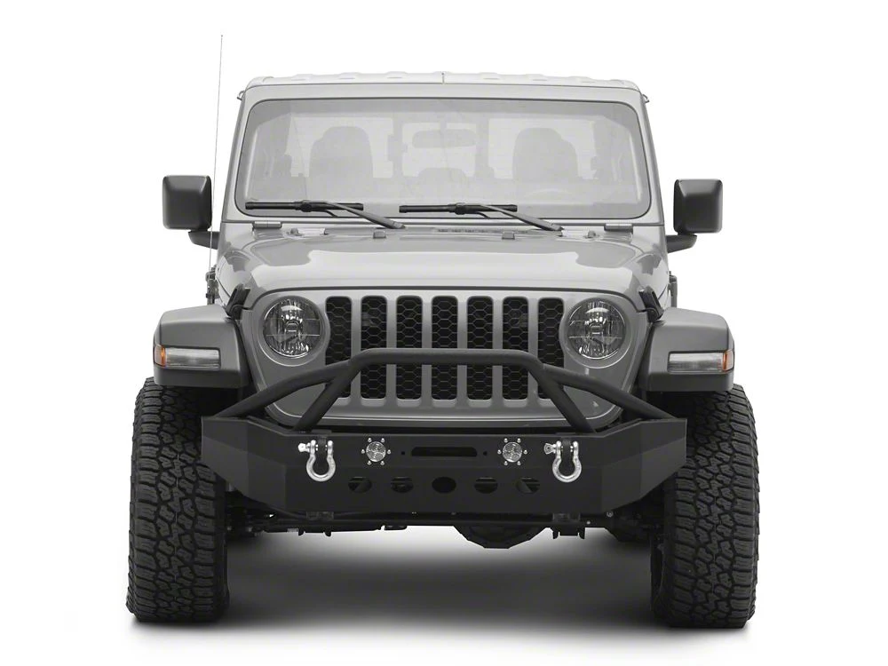 RedRock Approach Front Bumper with LED Lights (20-25 Jeep Gladiator JT) - Image 3