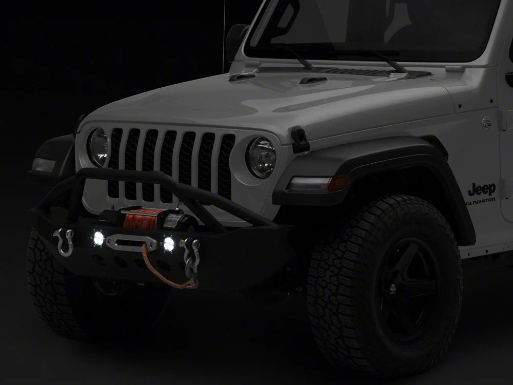 RedRock Approach Front Bumper with LED Lights (20-25 Jeep Gladiator JT) - Image 4