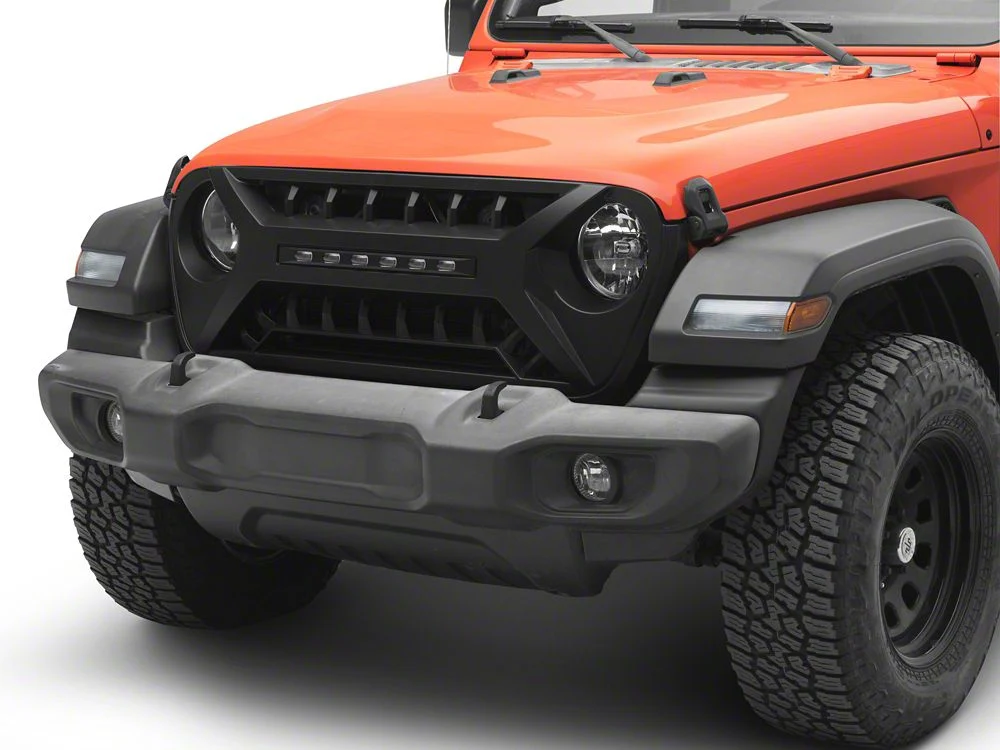 RedRock Armor Grille with LED Off-Road Lighting (18-25 Jeep Wrangler JL) - Image 7