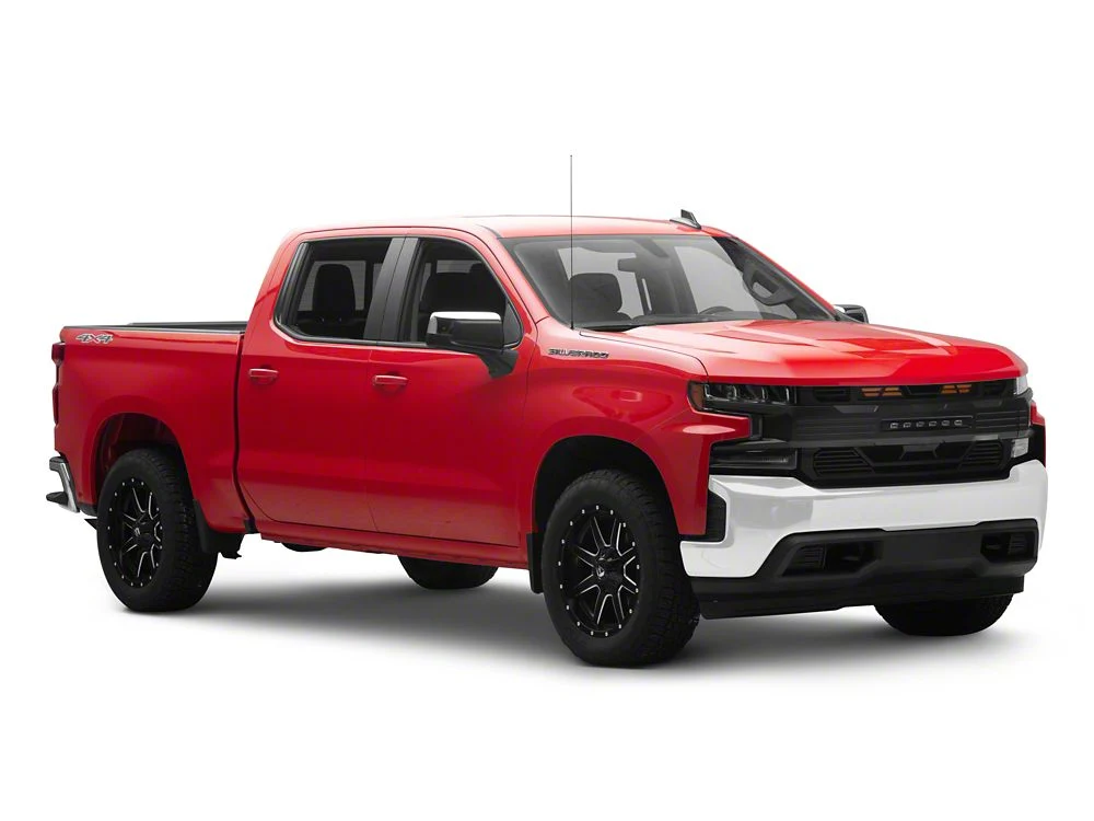 RedRock Armor Upper Replacement Grille with LED Lighting (19-21 Silverado 1500; 2022 Silverado 1500 LTD) - Image 7