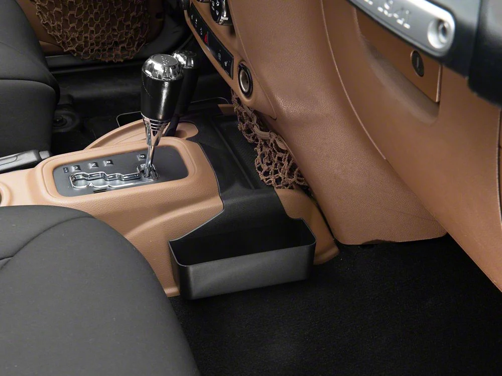 RedRock Armrest Storage Tray (11-18 Jeep Wrangler JK w/ Automatic Transmission) - Image 4