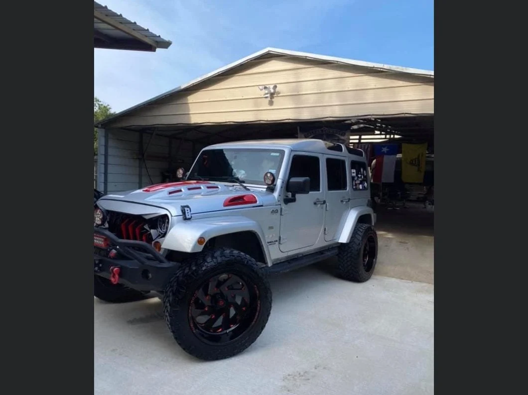RedRock Avenger Heat Dispersion Hood; Unpainted (07-18 Jeep Wrangler JK) - Image 11