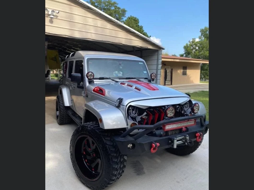 RedRock Avenger Heat Dispersion Hood; Unpainted (07-18 Jeep Wrangler JK) - Image 15