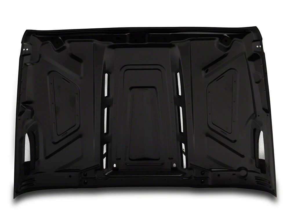 RedRock Avenger Heat Dispersion Hood; Unpainted (07-18 Jeep Wrangler JK) - Image 7