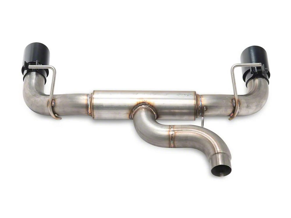 RedRock Axle-Back Exhaust with Black Tips (21-25 Bronco, Excluding Raptor) - Image 4