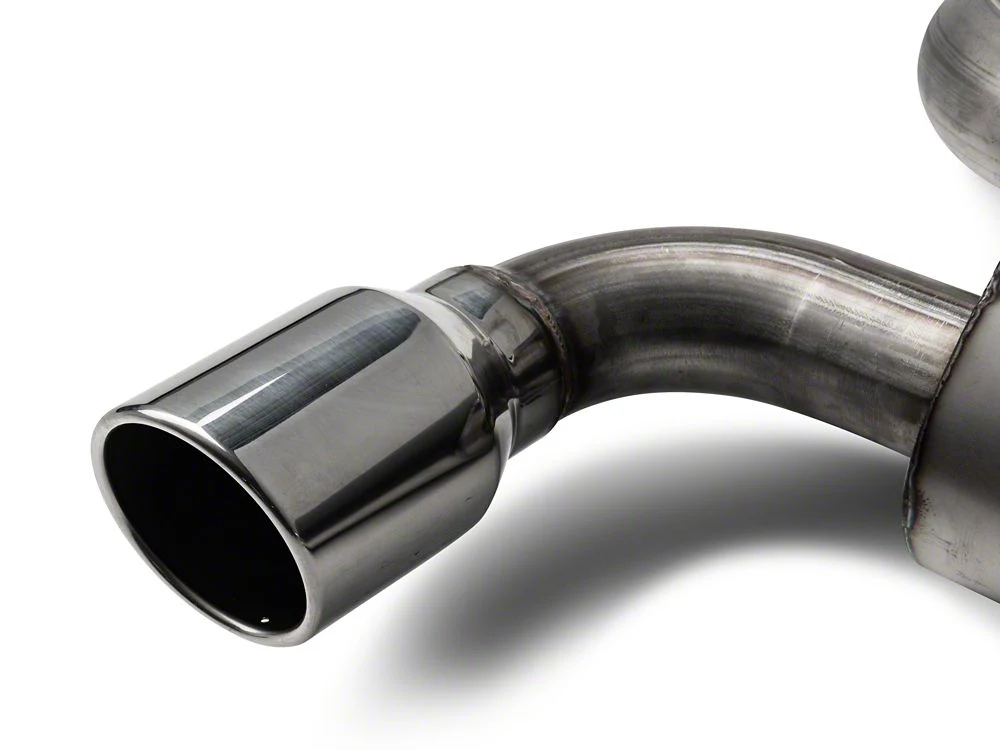 RedRock Axle-Back Exhaust with Polished Tips (18-25 2.0L or 3.6L Jeep Wrangler JL) - Image 4