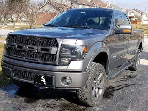 RedRock Baja Lower Grille Insert; Charcoal (09-14 F-150, Excluding Raptor, Harley Davidson & 2011 Limited) - Image 14