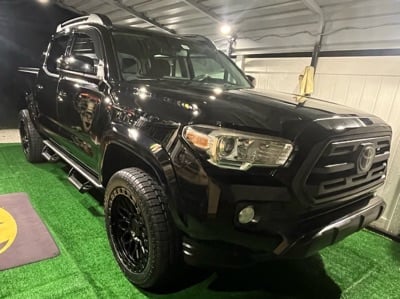 RedRock Baja Mesh Upper Replacement Grille with LED Off-Road Lighting; Matte Black (16-23 Tacoma) - Image 16