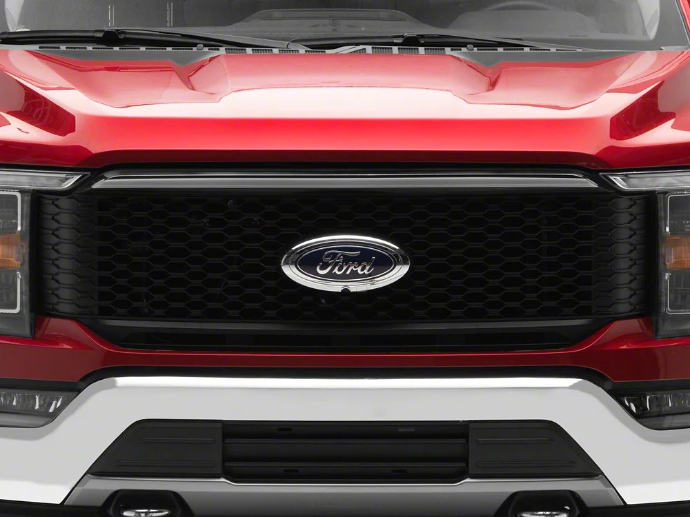 RedRock Baja Style Upper Replacement Grille with LED Light Bar and Emblem Surround (21-23 F-150, Excluding Raptor & Tremor) - Image 10