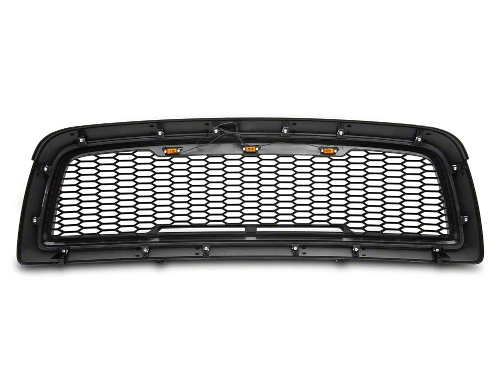 RedRock Baja Upper Replacement Grille; Gloss Black (09-12 RAM 1500) - Image 4