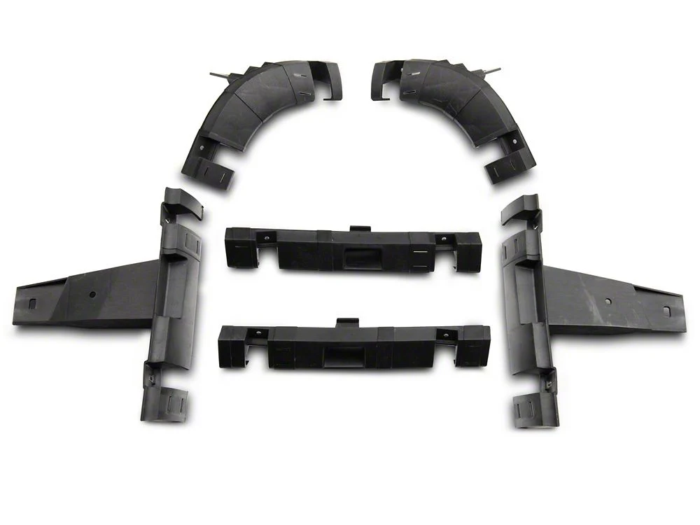 RedRock Baja Upper Replacement Grille; Gloss Black (09-12 RAM 1500) - Image 5
