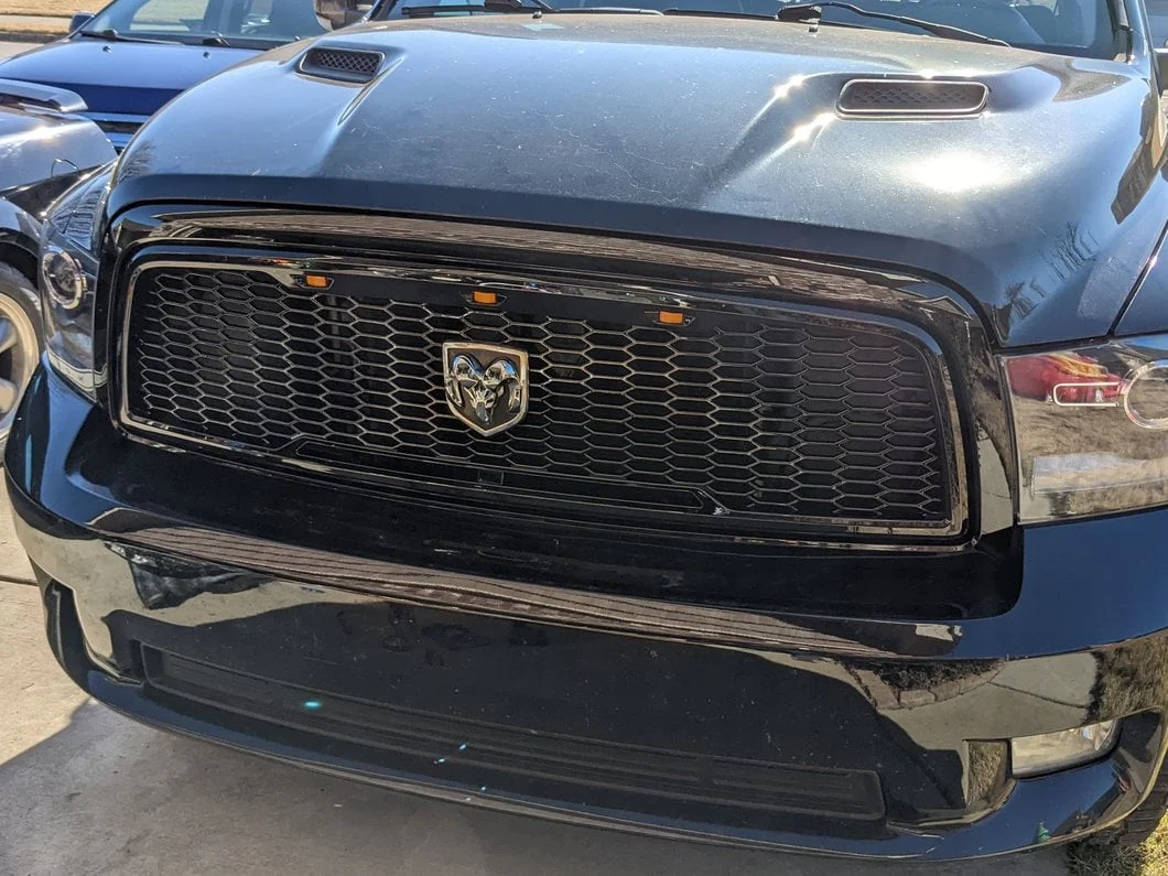 RedRock Baja Upper Replacement Grille; Gloss Black (09-12 RAM 1500) - Image 9