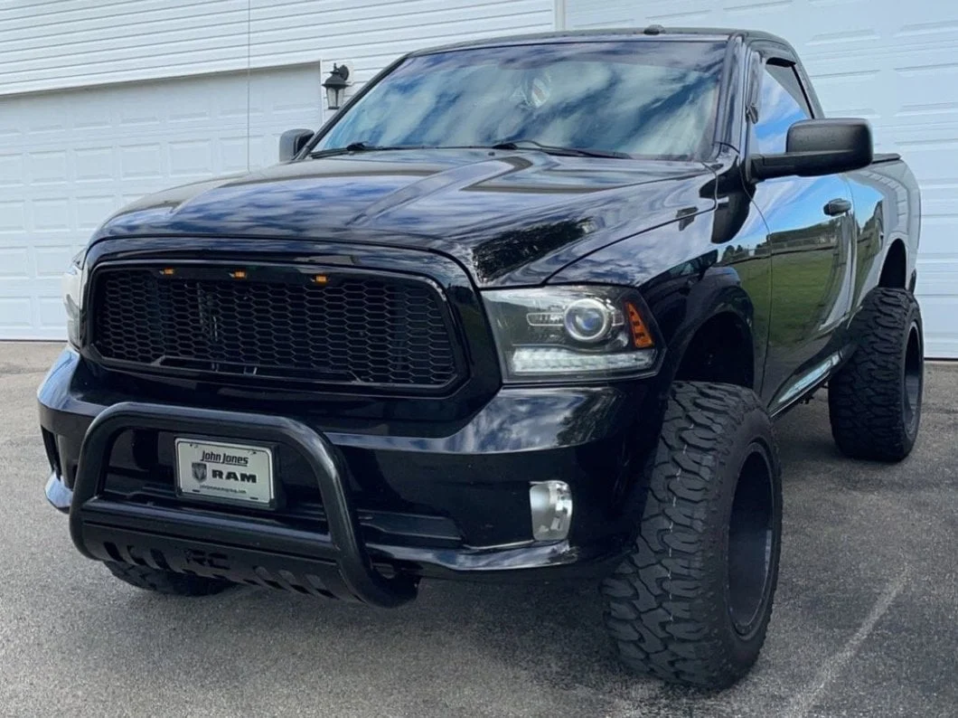 RedRock Baja Upper Replacement Grille; Gloss Black (13-18 RAM 1500, Excluding Rebel) - Image 14