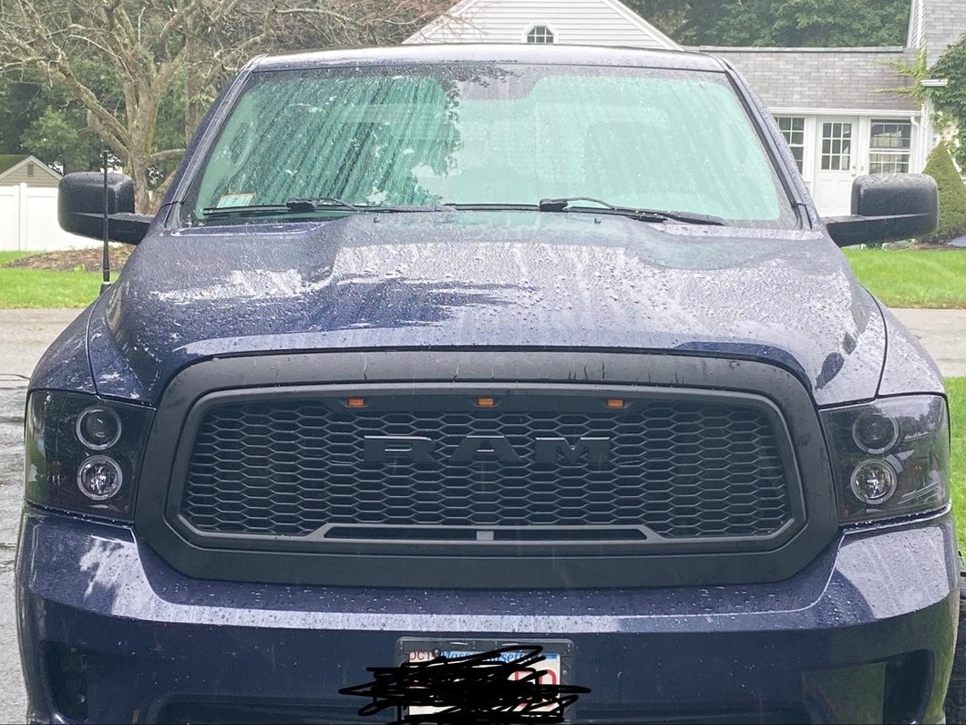 RedRock Baja Upper Replacement Grille; Gloss Black (13-18 RAM 1500, Excluding Rebel) - Image 15