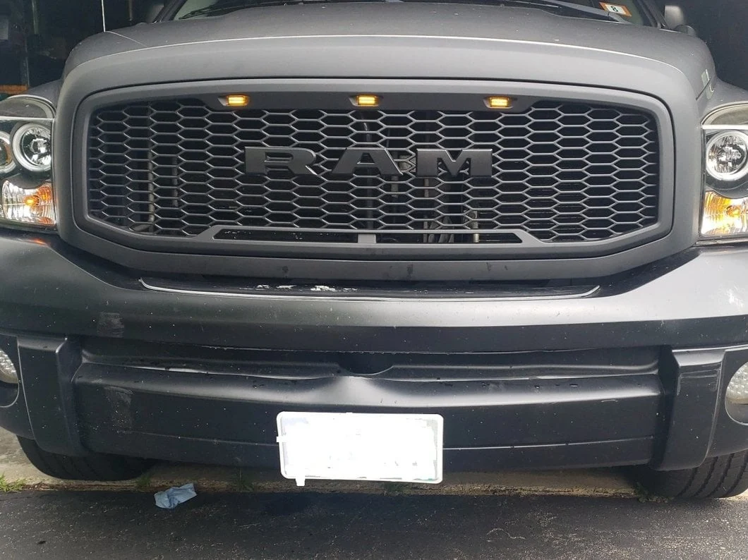 RedRock Baja Upper Replacement Grille; Matte Black (06-08 RAM 1500) - Image 14