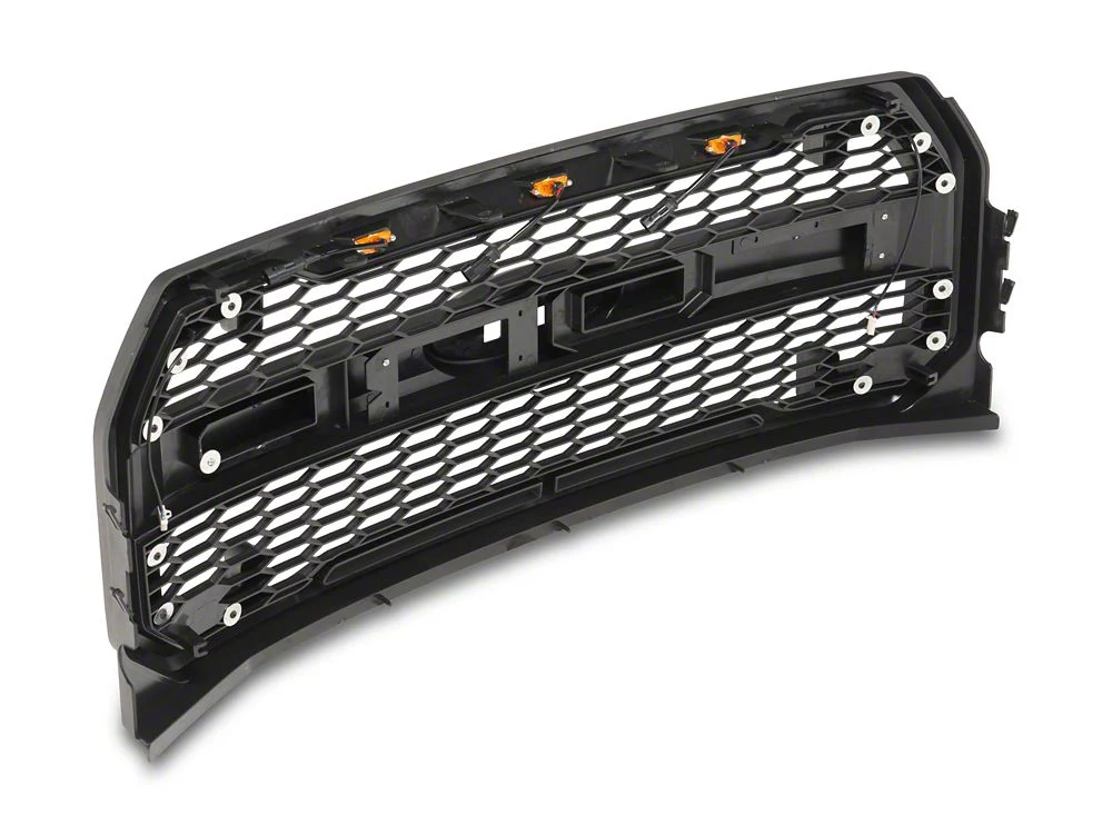 RedRock Baja Upper Replacement Grille with LED DRL and Sequential Turn Signals (15-17 F-150, Excluding Raptor) - Image 3