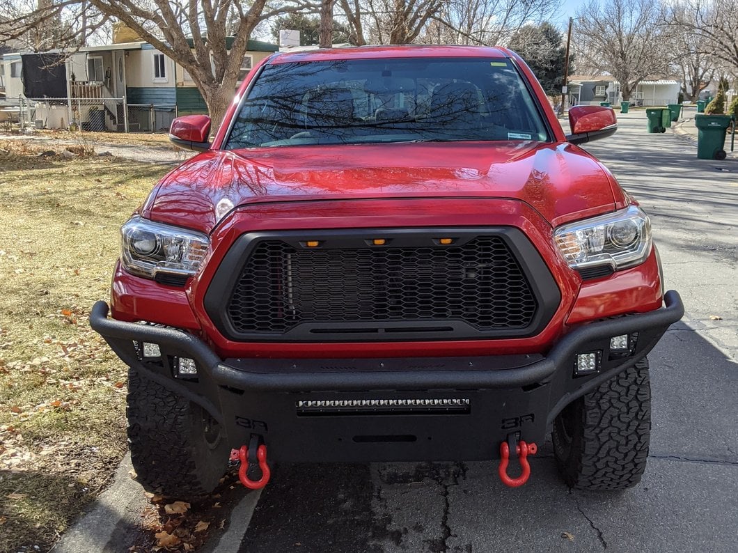 RedRock Baja Upper Replacement Grille with LED Lighting (16-18 Tacoma) - Image 16