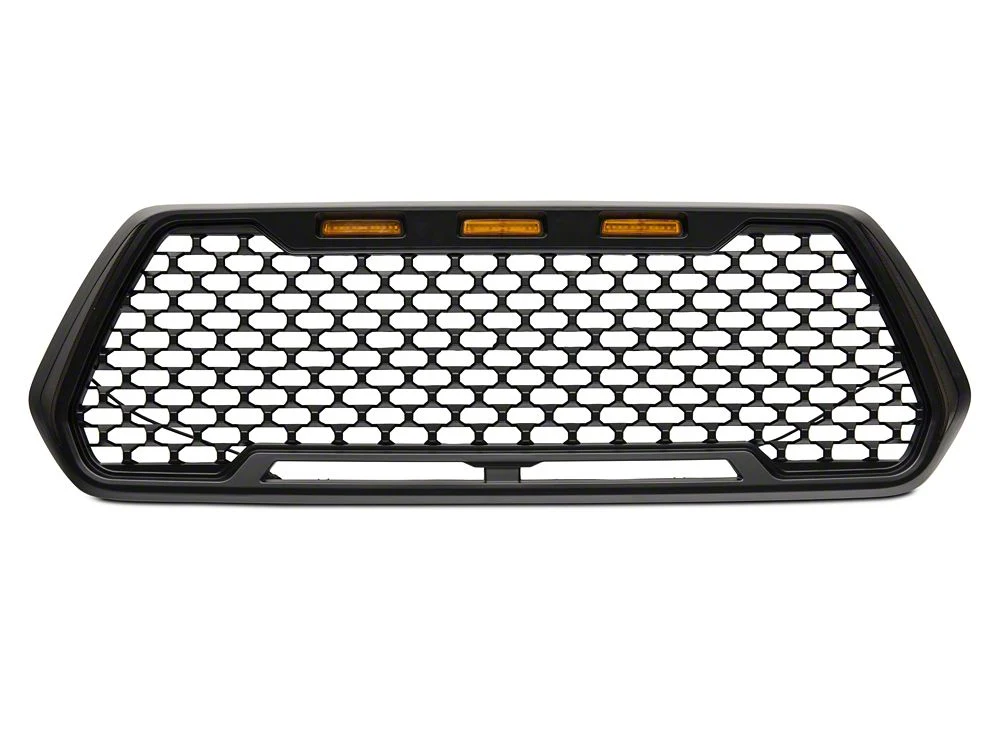 RedRock Baja Upper Replacement Grille with LED Lighting and DRL (16-18 Tacoma w/o Active Cruise) - Image 3