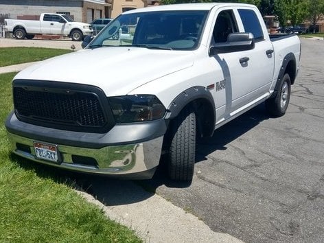 RedRock Baja Upper Replacement Grille with LED Lighting; Charcoal (13-18 RAM 1500, Excluding Rebel) - Image 12