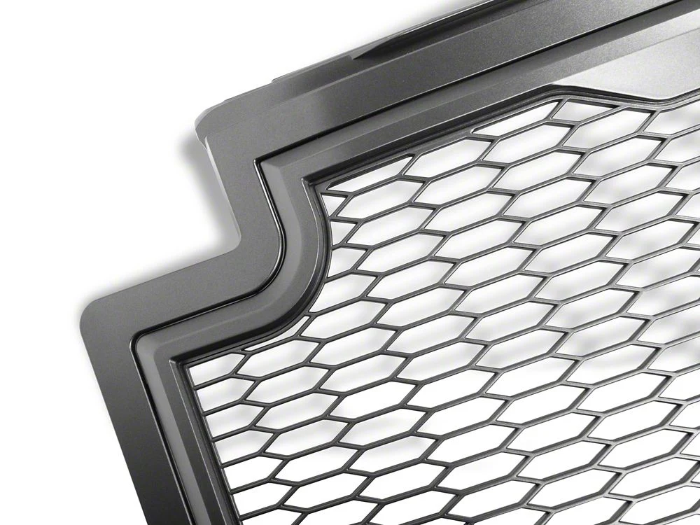 RedRock Baja Upper Replacement Grille with LED Lighting; Charcoal (17-19 F-250 Super Duty) - Image 8