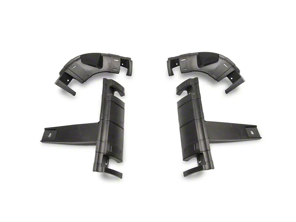 RedRock Baja Upper Replacement Grille with LED Lighting; Matte Black (13-18 RAM 1500, Excluding Rebel) - Image 6
