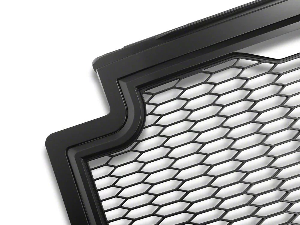 RedRock Baja Upper Replacement Grille with LED Lighting; Matte Black (17-19 F-250 Super Duty) - Image 4