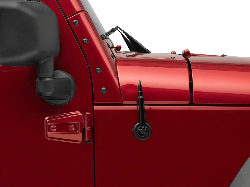 RedRock Billet Aluminum Bullet Style Antenna (07-18 Jeep Wrangler JK) - Image 5