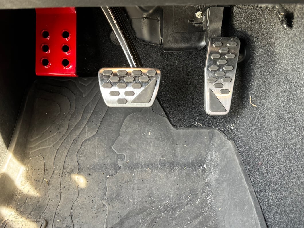 RedRock Billet Aluminum Pedal Covers (20-25 Jeep Gladiator JT w/ Automatic Transmission) - Image 13