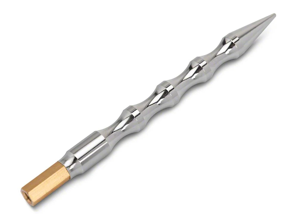 RedRock Billet Antenna; 6-Inch; Polished (07-25 Sierra 1500) - Image 2