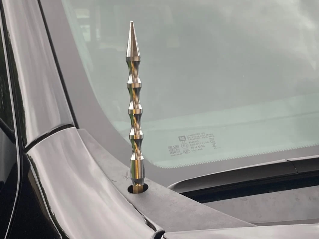 RedRock Billet Antenna; 6-Inch; Polished (07-25 Silverado 1500) - Image 13