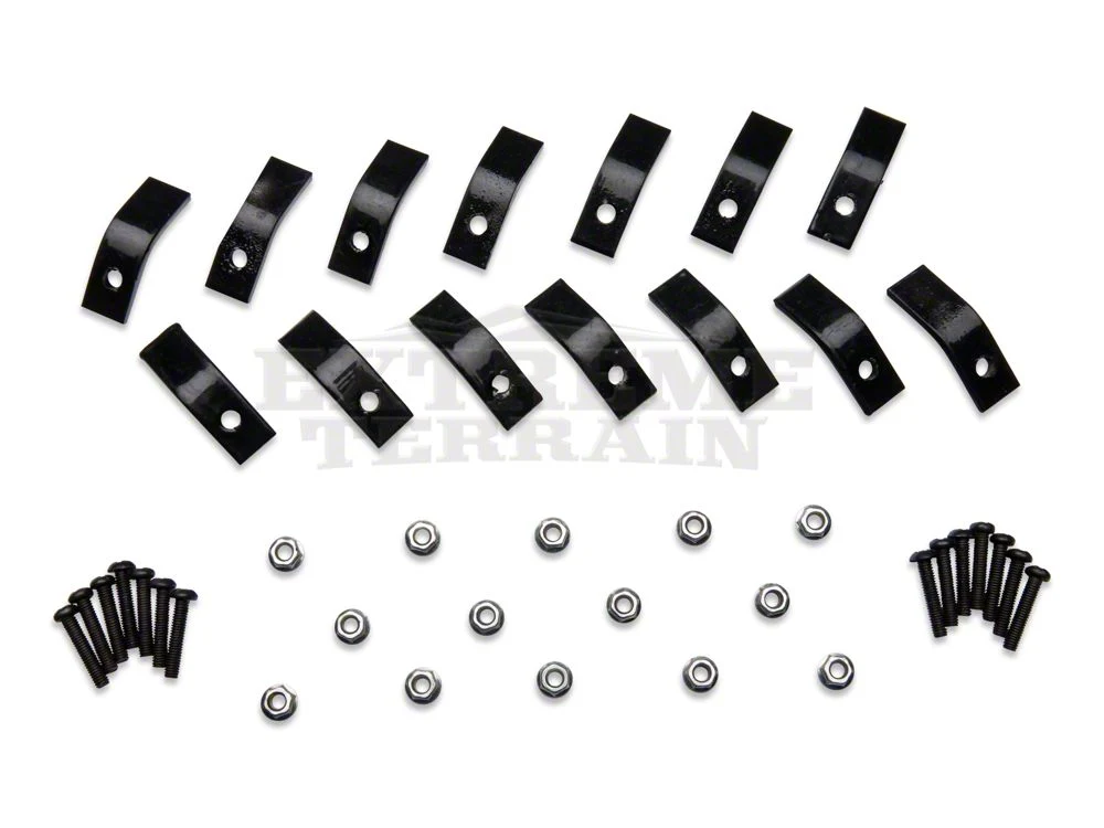 RedRock Billet Grille Inserts; Black (97-06 Jeep Wrangler TJ) - Image 8
