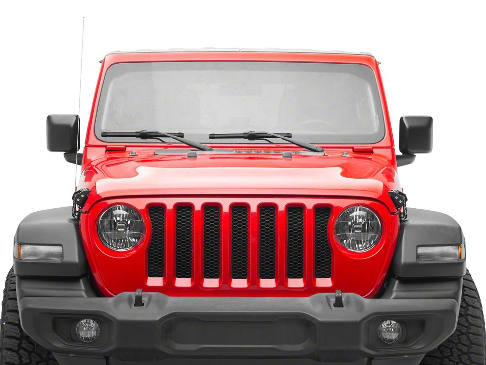 RedRock Billet Hood Catch Kit (07-25 Jeep Wrangler JK & JL) - Image 7