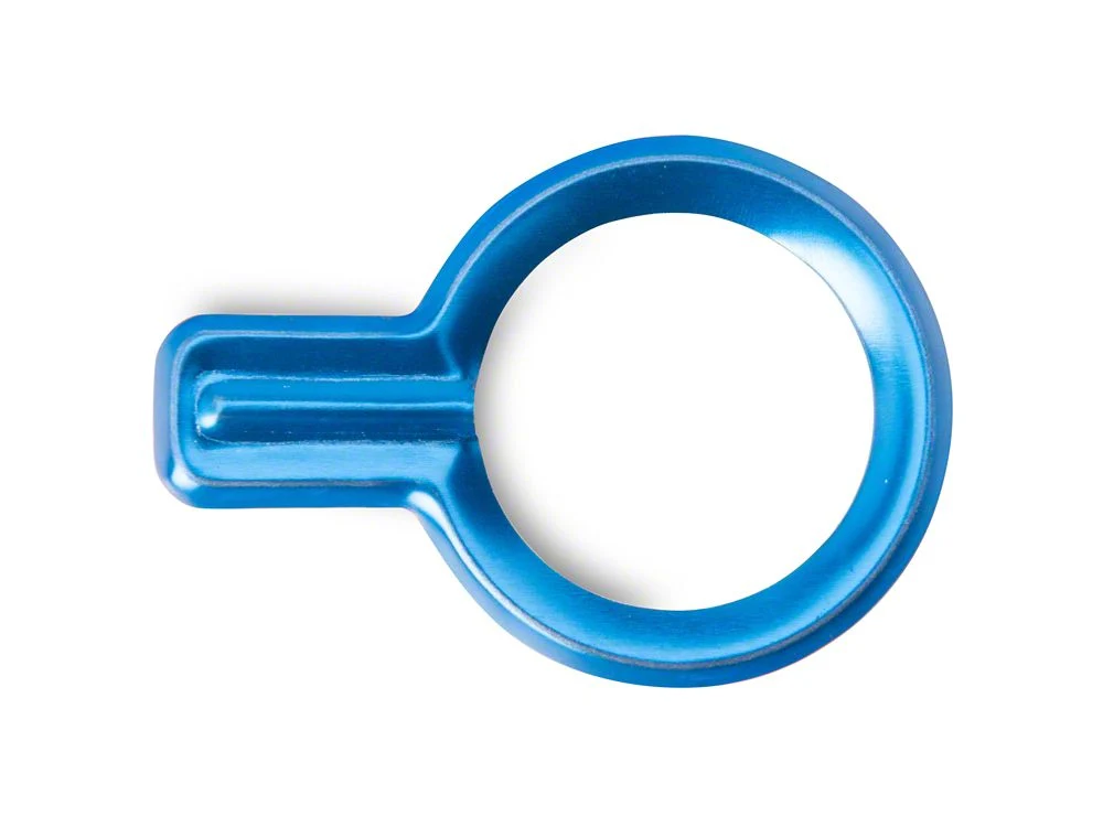 RedRock Billet Start-Stop Button Cover; Blue (21-25 Bronco) - Image 3