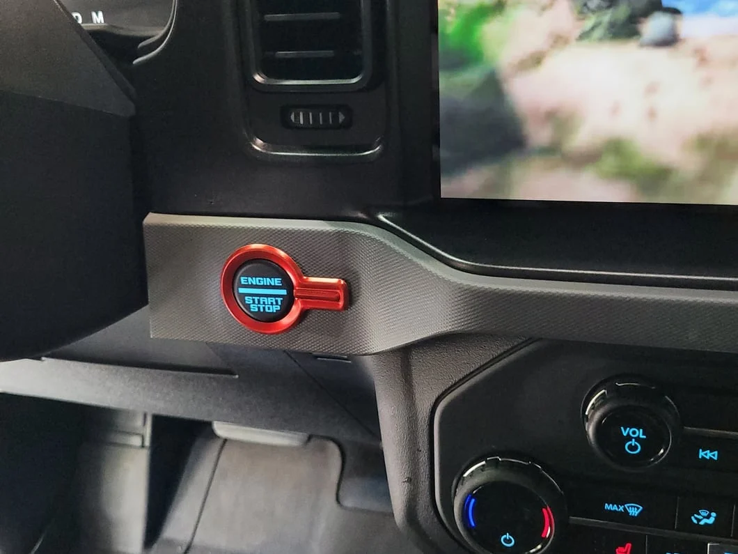 RedRock Billet Start-Stop Button Cover; Red (21-25 Bronco) - Image 10