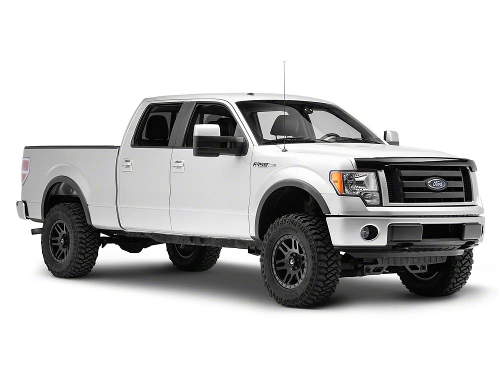 RedRock Bug Hood Deflector; Smoked (09-14 F-150, Excluding Raptor) - Image 2