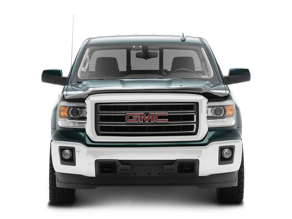 RedRock Bug Hood Deflector; Smoked (14-18 Sierra 1500) - Image 2