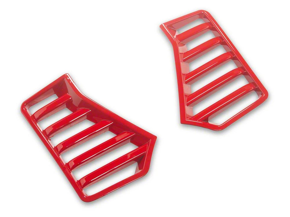 RedRock Bumper Vent Cover; Gloss Red (24-26 Tacoma) - Image 2