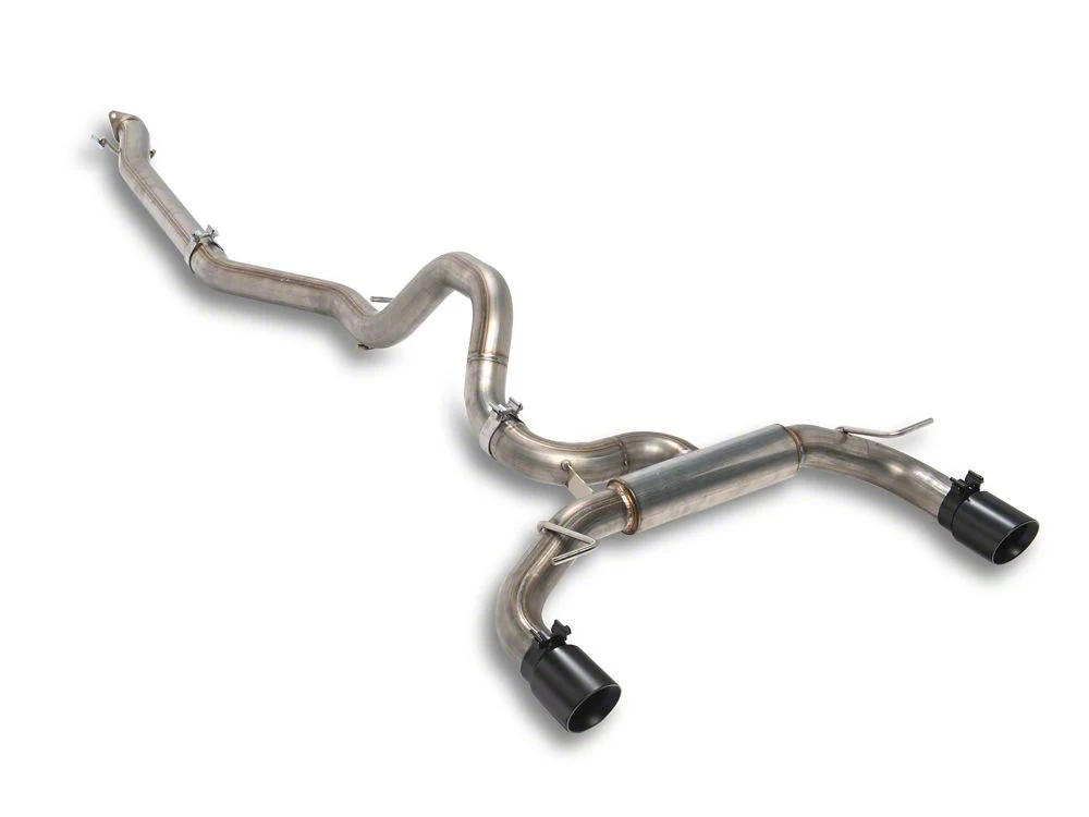 RedRock Cat-Back Exhaust with Black Tips (21-25 Bronco 4-Door, Excluding Raptor) - Image 2