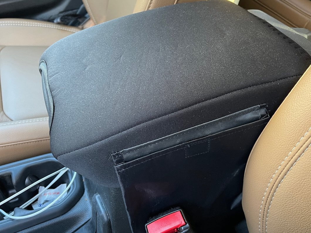 RedRock Center Console Arm Rest Cover w/Storage Bags (20-25 Jeep Gladiator JT) - Image 11