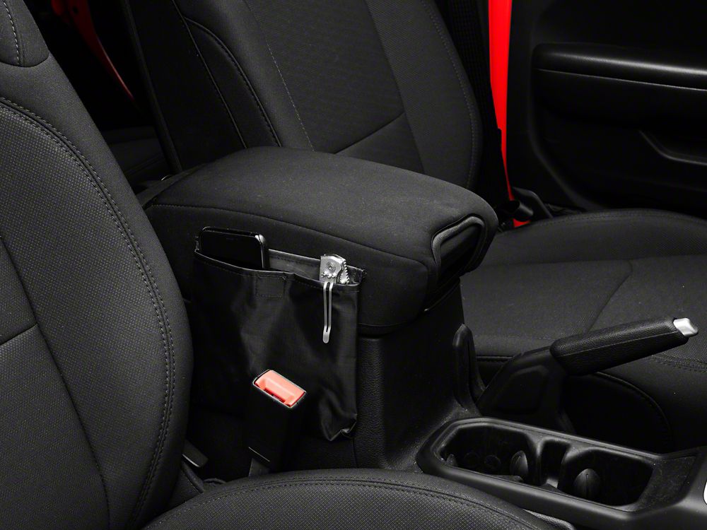 RedRock Center Console Arm Rest Cover w/Storage Bags (20-25 Jeep Gladiator JT) - Image 2