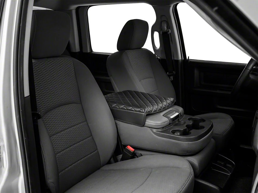 RedRock Center Console Arm Rest Cushion; Black (09-18 RAM 1500) - Image 4
