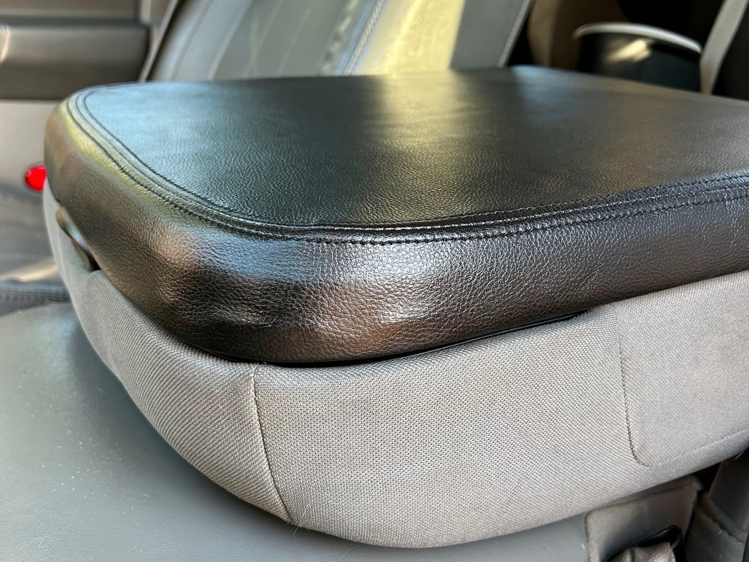 RedRock Center Console Armrest Cover Replacement; Black (02-08 RAM 1500) - Image 13