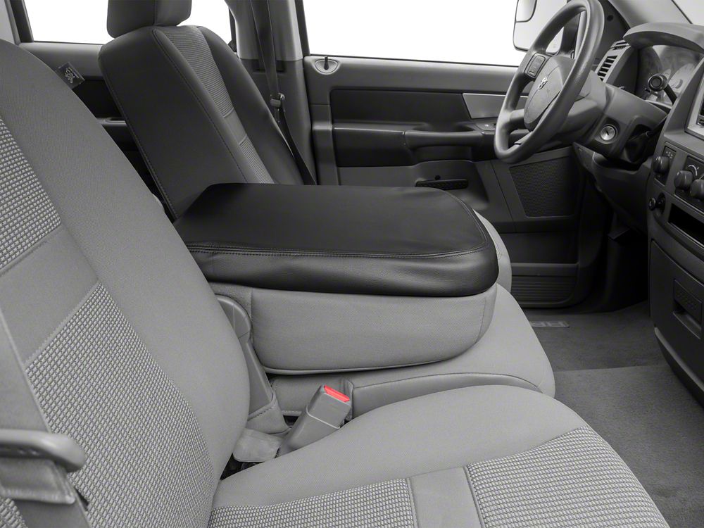 RedRock Center Console Armrest Cover Replacement; Black (02-08 RAM 1500) - Image 8